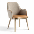 Upholstered Dining Chair For Home Or Restaurant Use With Wooden Legs 60 x 60 x 80cm