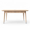 Light Wood Office Desk with Drawers – 150 x 80 x 75cm