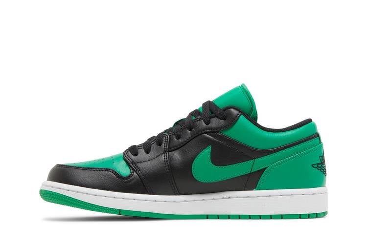 Air Jordan 1 Low  Black Lucky Green