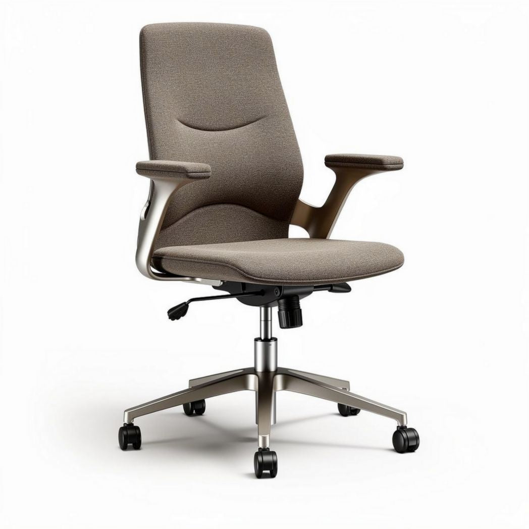 Ergonomic Office Chair for Comfortable Seating with Fabric Upholstery 50 x 60 x 100cm