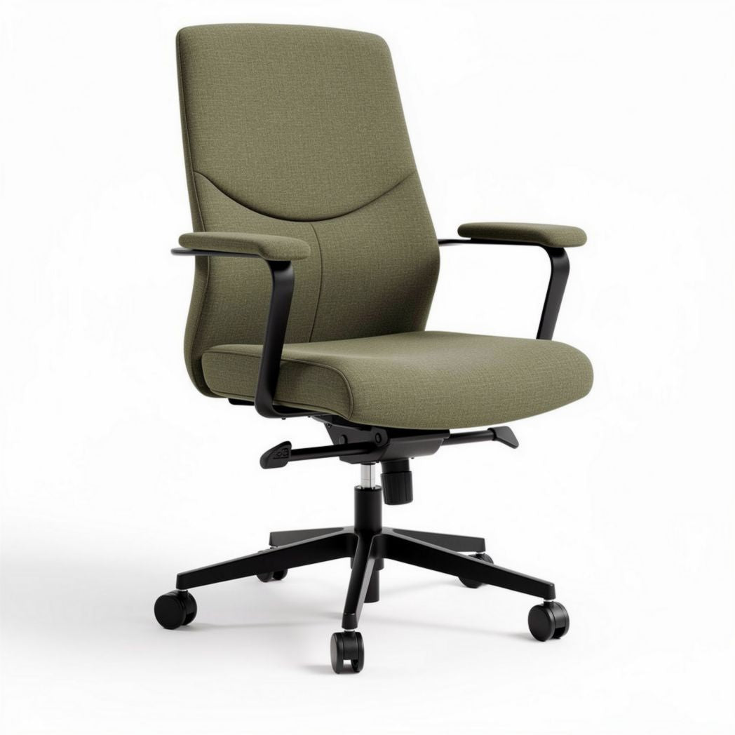 Ergonomic Office Chair for Workspaces – Fabric Upholstery – 50 x 60 x 100cm