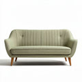 Stylish Sofa for Living Room Use – Fabric Upholstery with Wooden Legs – Dimensions: 180 x 80 x 70cm