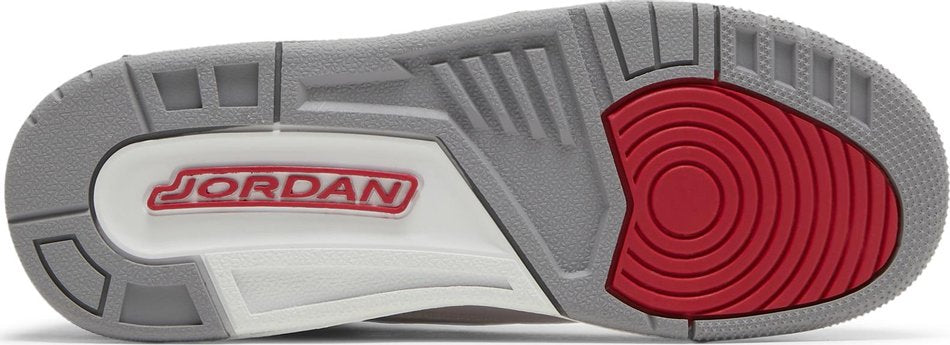 Air Jordan 3 Retro GS  Cardinal Red  398614-126