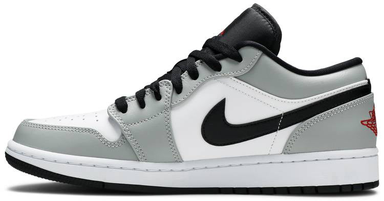 Air Jordan 1 Low  Light Smoke Grey  553558-030