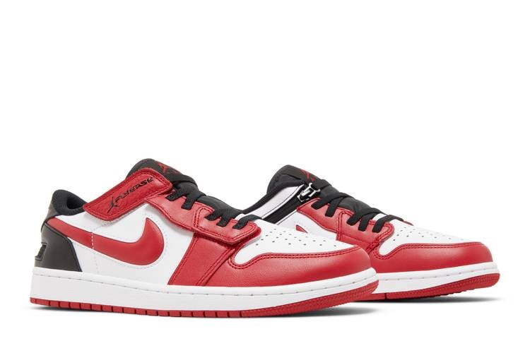Air Jordan 1 Low FlyEase  White Gym Red