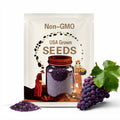 2/7/14 Purple CONCORD GRAPE Fruit Vine Vitis Labrusca White Flower Seeds(2 Seeds)