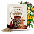 Black eyed Susan vine heirloom seed 200(200 Seeds)