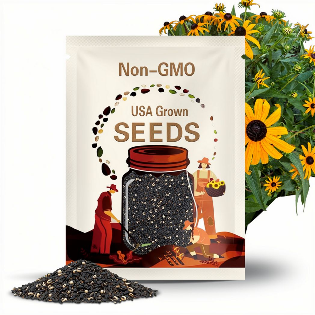 Black Eyed Susan Seeds(60 Seeds)