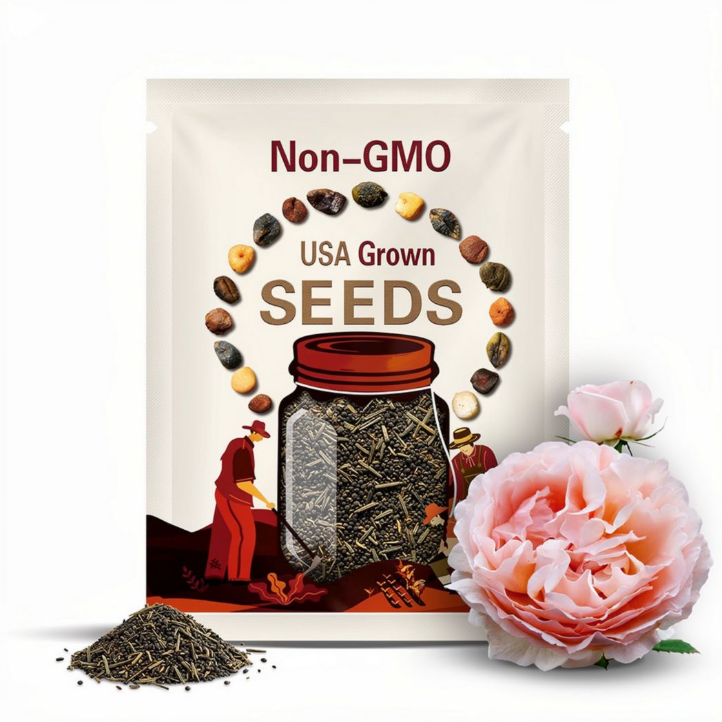 Princesse Charlene de Monaco Rose Seeds  - Perennial - Authentic Seeds - Flowers - Easy To Grow - Climbing - Rose Garden(1 Seeds)