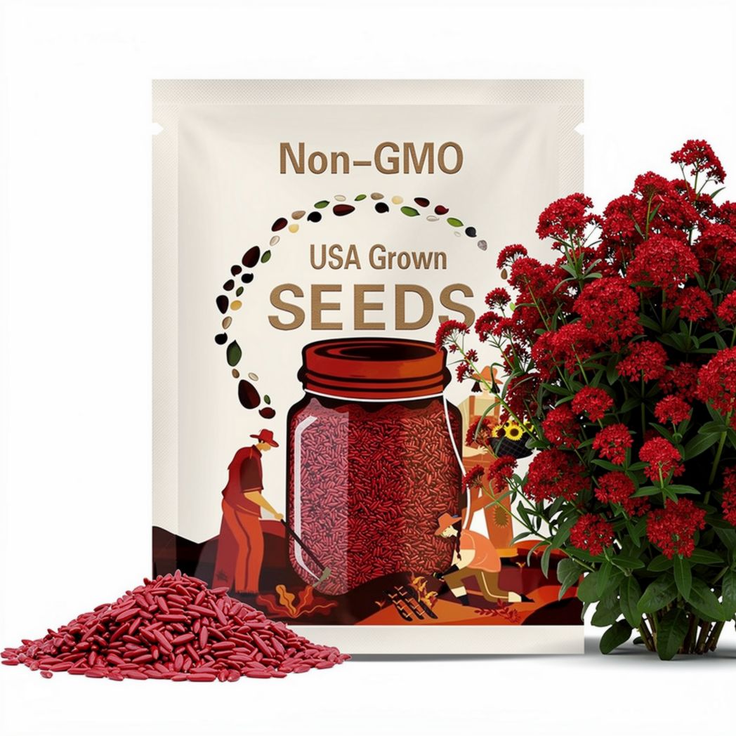 1/5/10pcs Red Climbing Rose Seeds - Rare Non-GMO Heirloom Variety for Your Garden(1 Seeds)