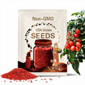 Tomato Red Cherry Seeds - Organic, Heirloom, Open Pollinated, Non GMO - Grow Indoors, Outdoors, Pots, Grow Beds, Hydroponics, Aquaponic(10 Seeds)