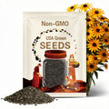 200/1000/2000 BLACK EYED SUSAN Rudbeckia Hirta Yellow Heirloom Native Flower Seeds(200 Seeds)