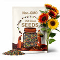 Rainbow Sunflower Seeds – Multi-Color Petal Variety – 6+ Seeds(6pcs)