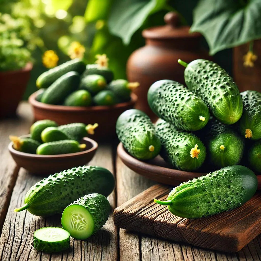 Parisian Gherkin Cucumber Seeds(3 Seeds)